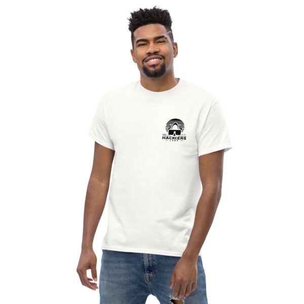 Camiseta Clásica Unisex – The Hackers Labs Edition White - Imagen 4