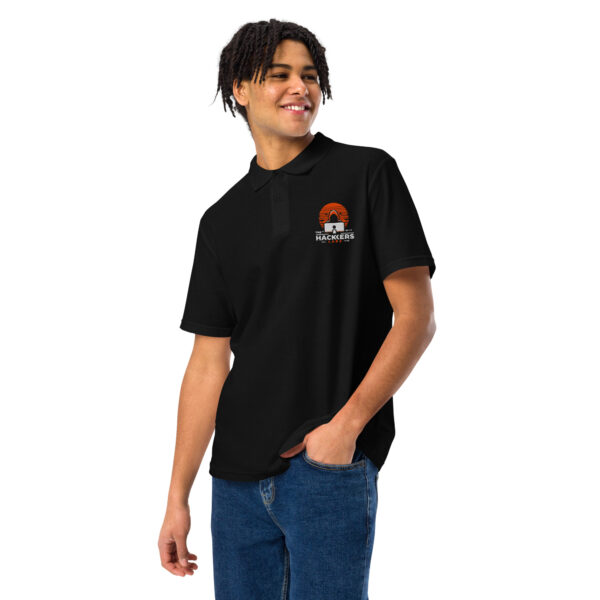 Polo Unisex de Piqué – The Hackers Labs Edition - Imagen 4