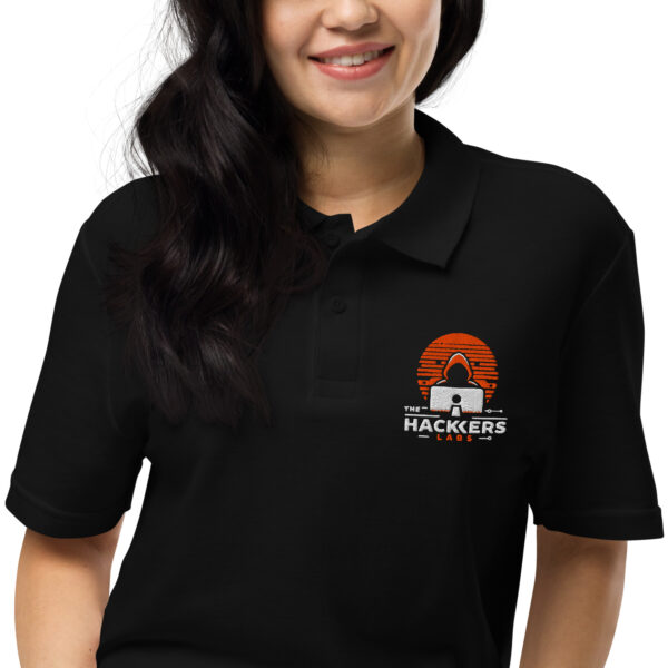 Polo Unisex de Piqué – The Hackers Labs Edition - Imagen 2